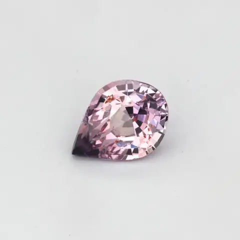 Purplish Pink Sapphire - 0.51ct Pear Cut - Heated Natural Ceylon Sapphire