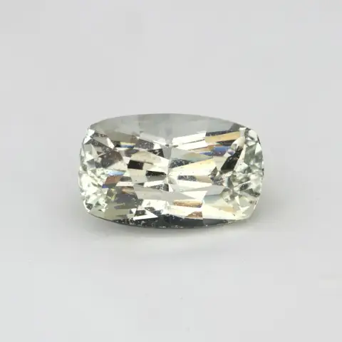 Colourless White Sapphire - 2.06ct Cushion Cut - Natural Ceylon Sapphire