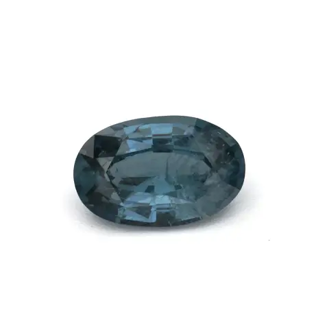 Greyish Blue Spinel - 1.16ct Oval Cut - Natural Ceylon Spinel
