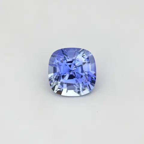 Vivid Blue Sapphire - 1.02ct Cushion Cut - Heated Natural Ceylon Sapphire